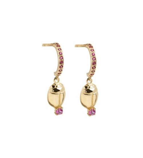  Petite Beetle Earrings 