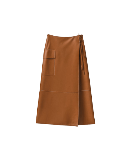  Midi wrap skirt 
