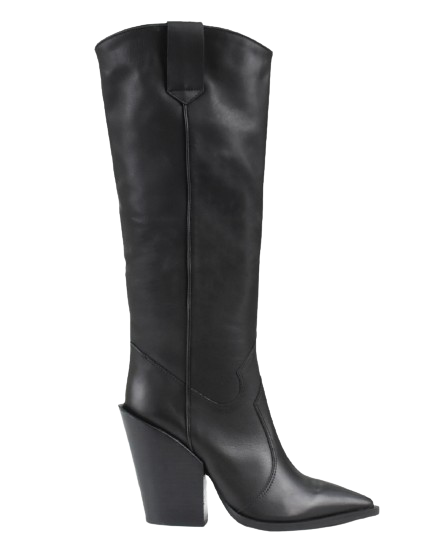  Leather cowboy boots 
