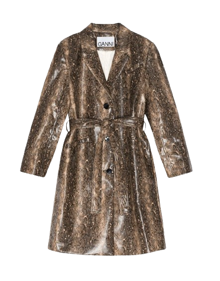  Snake Belt Coat 