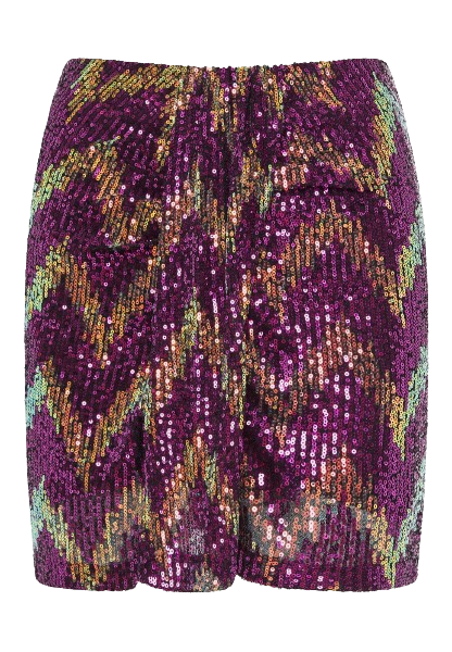  Sequin mini skirt 