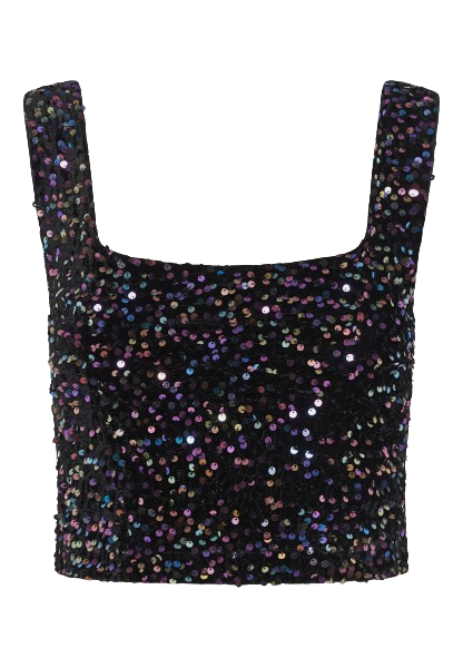  Velvet crop top 