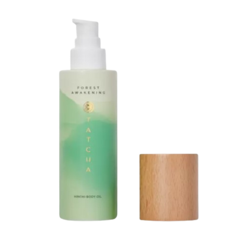  Tatcha Hinoki body oil  