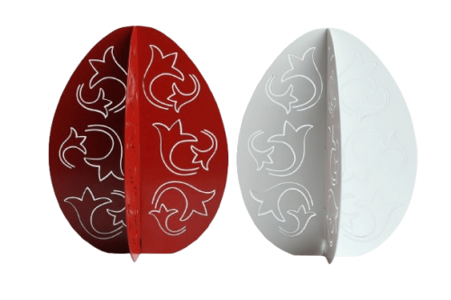  Επιτραπέζια μεταλλικά αβγά 