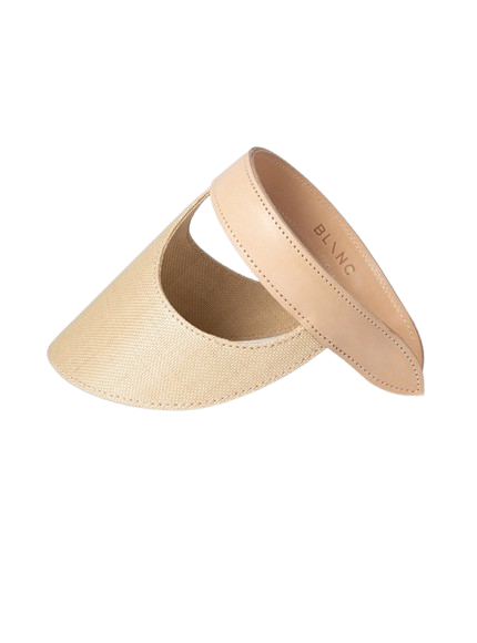  Lia Visor Joined natural hat  