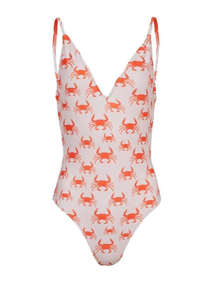  Caranjuejo Crabs printes swimsuit 