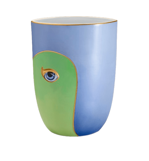  Βάζο από πορσελάνη και χρυσό 24k 