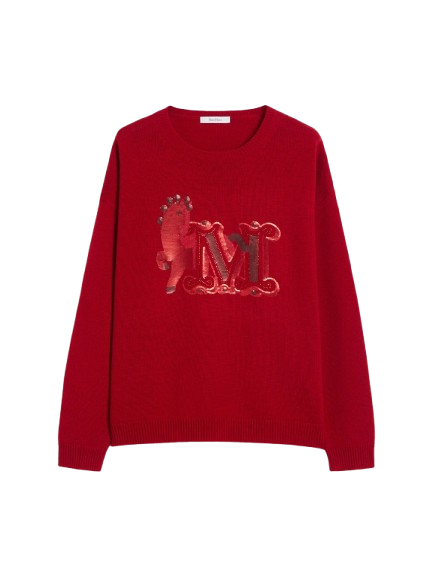  Oversized wool and cashmere sweater 