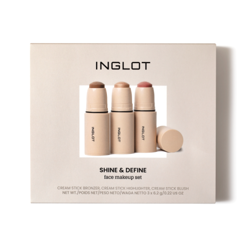  INGLOT LAB Shine & Define Makeup Set  