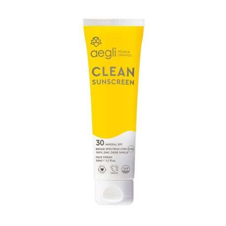  Aegli Cosmetics Clean Sunscreen SPF 30 
