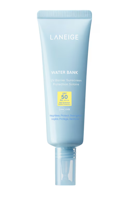  Laneige Water Bank UV Barrier Sunscreen SPF50 