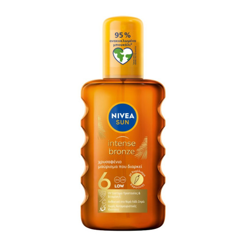  NIVEA Sun Deep Tan Oil Spray SPF 6 
