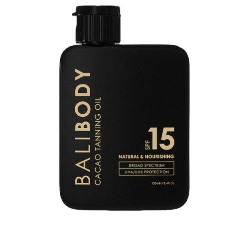  Bali Body Cacao Tanning Oil SPF 15 