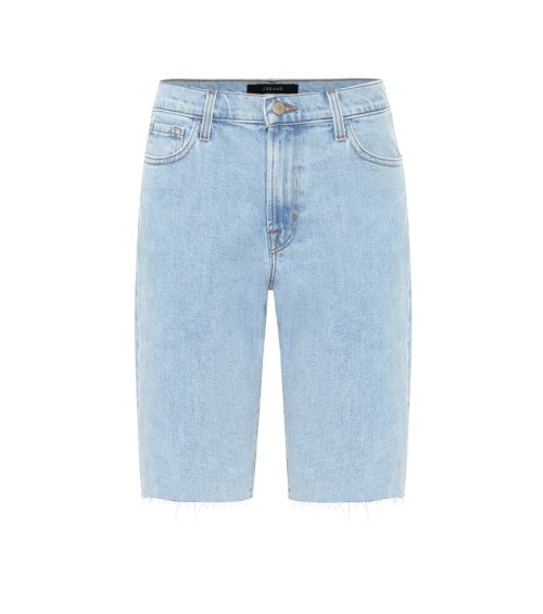  Stretch-denim Bermuda shorts 
