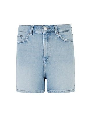  High waisted denim shorts  