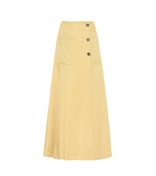  Twill maxi skirt 