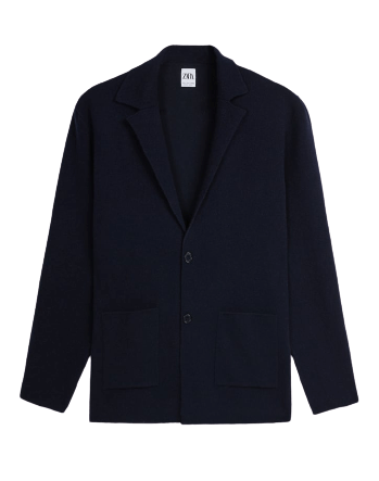  Knit blazer  