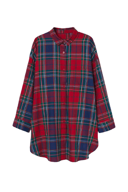  Flannel nightshirt 