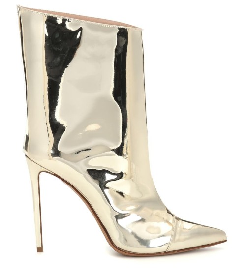  Alex Low metallic ankle boots 
