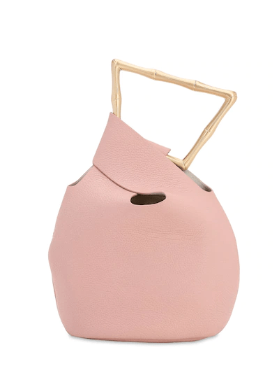  Astraea leather top handle bag 