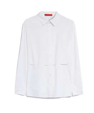  Cotton poplin blouze  