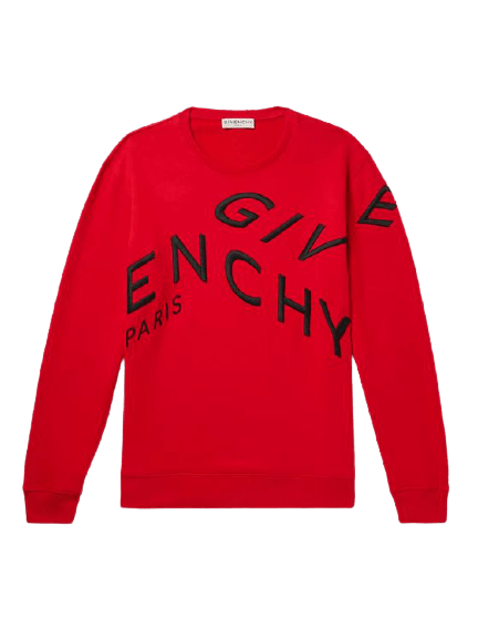  Logo-embroidered loopback cotton-jersey sweatshirt 