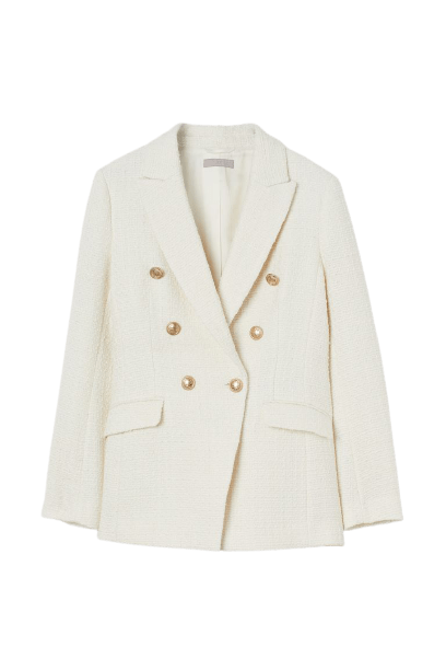  Bouclé blazer 