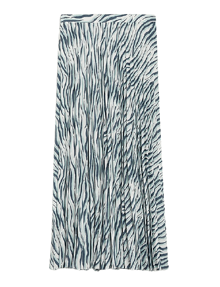  Animal print skirt 