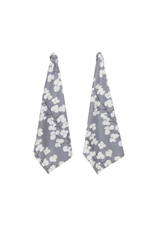  Floral kitchen towel  