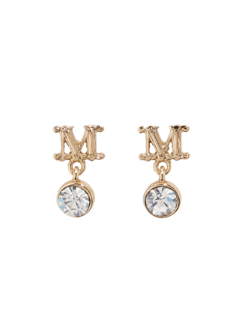  Earring with rhinestones 