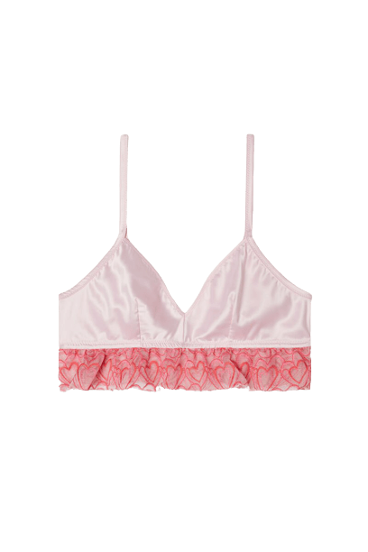  Satin Bra 