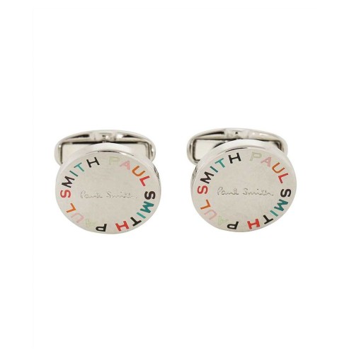  Logo Print Cufflinks 