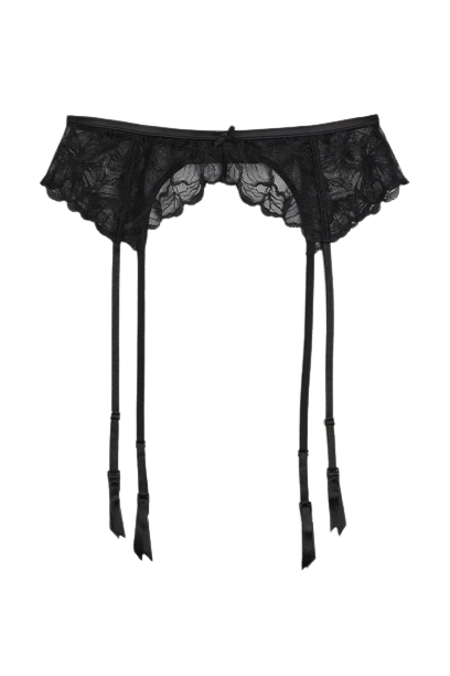  Lace suspender belt 