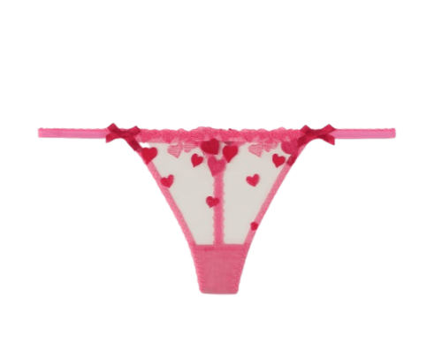  Cupid embroidered tulle thon 