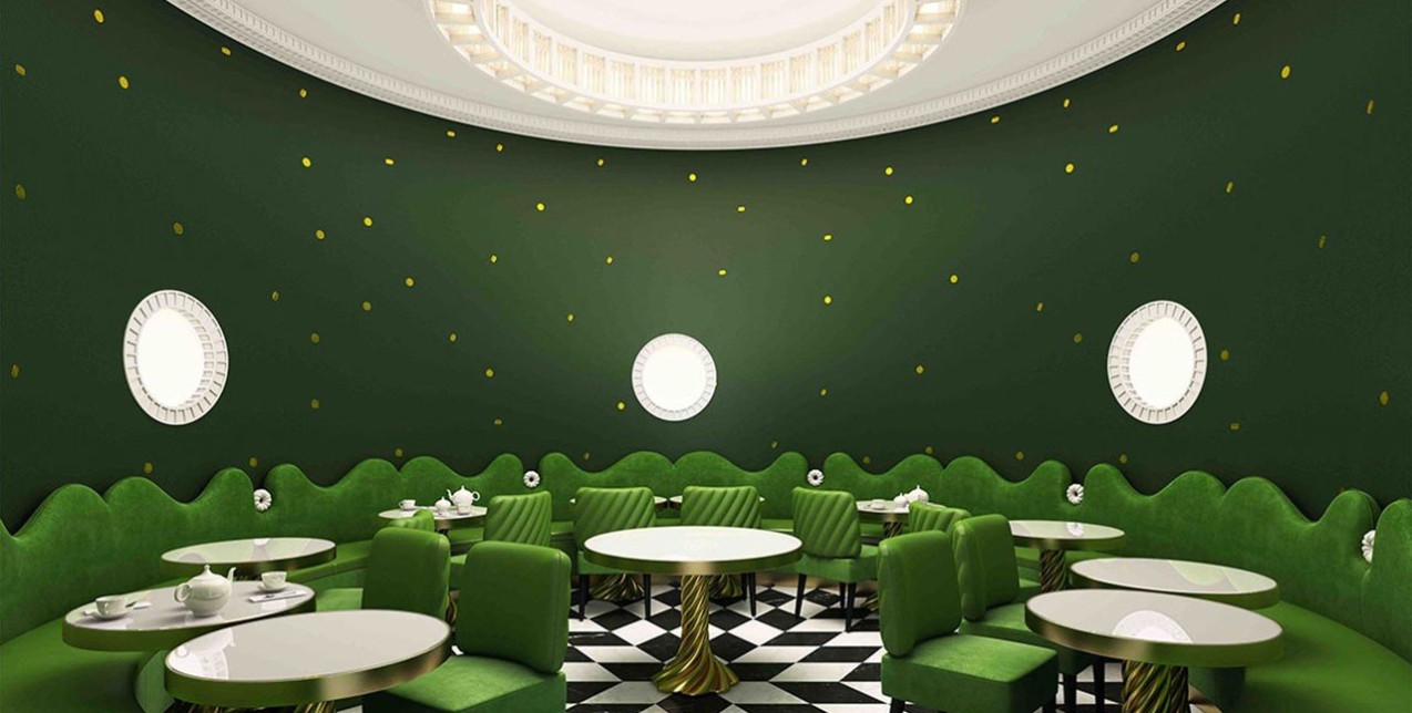 Ο κήπος των απολαύσεων στο Ladurée της Γενεύης που μοιάζει να βγήκε από παραμύθι