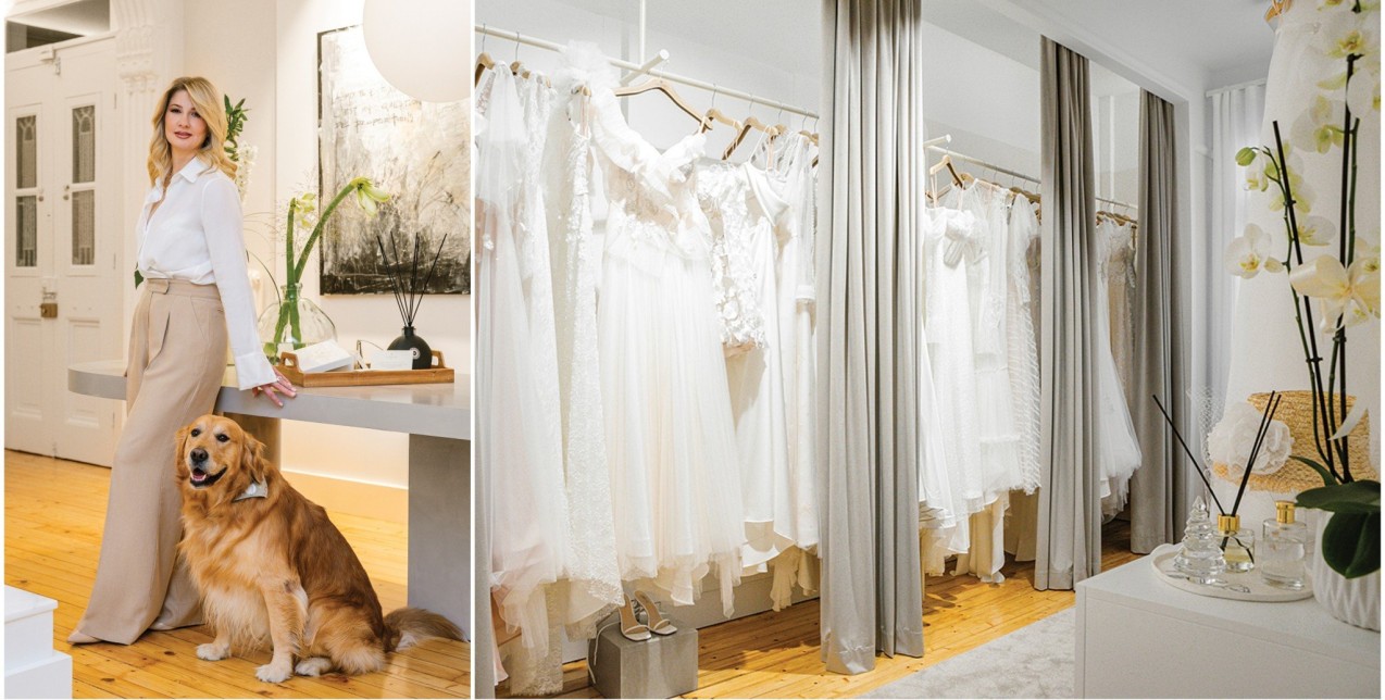 Φωτεινή Μπαλαμπανίδου: Η co-founder του Luccia B σχεδιάζει νυφικά για γυναίκες με προσωπικότητα 
