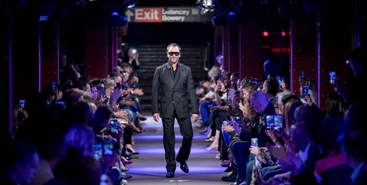 O Tom Ford παρουσίασε την τελευταία του συλλογή 