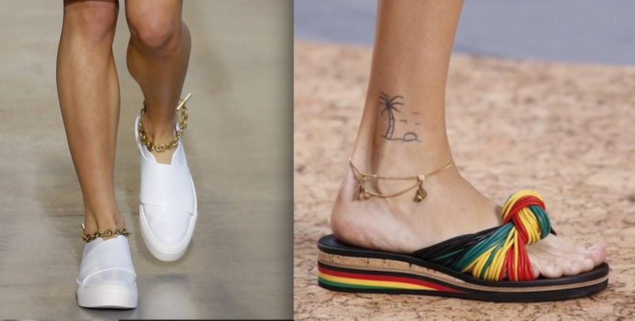 Anklets are back: Το Y2K trend κοσμεί τους αστραγάλους με τα πιο in κομμάτια