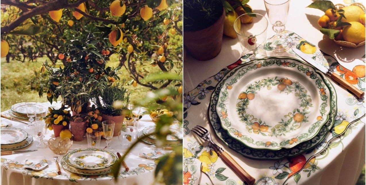 Sole Di Sicilia: Απολαύστε τη νέα tableware συλλογή του Dior Maison 