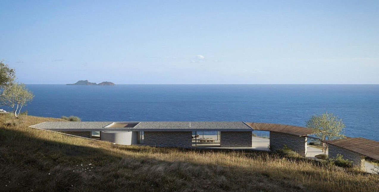 Μια κατοικία στη Νότια Κρήτη που ανατρέπει όλους τους συμβατικούς κανόνες στέγασης 