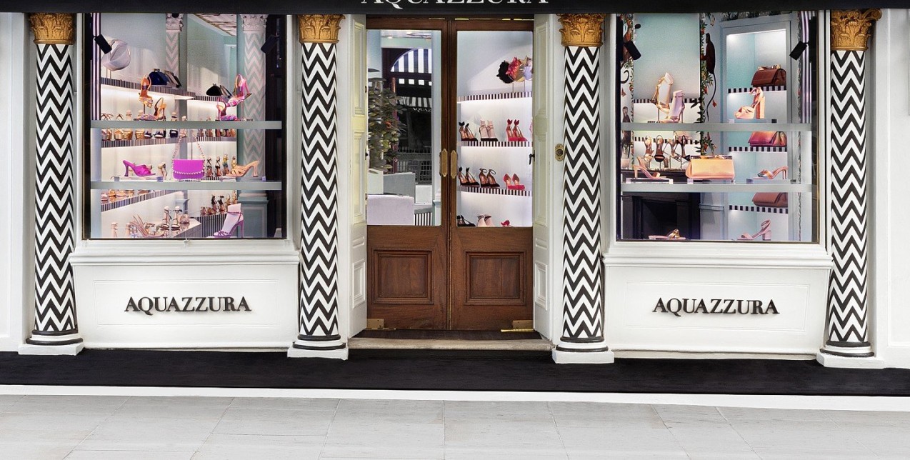 Ο πολυτελής οίκος Aquazzura ανοίγει τις πόρτες του στο New Bond Street