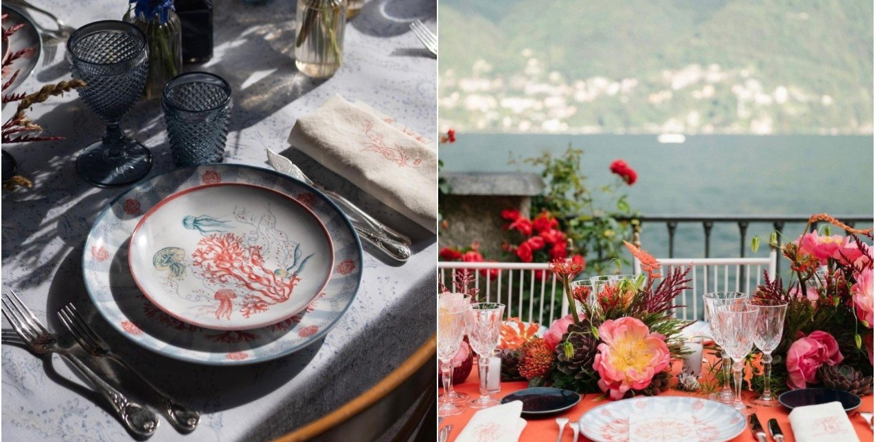 Méditerranée: Η νέα tableware συλλογή του Dior Maison γιορτάζει τη γοητεία της Νότιας Γαλλίας 