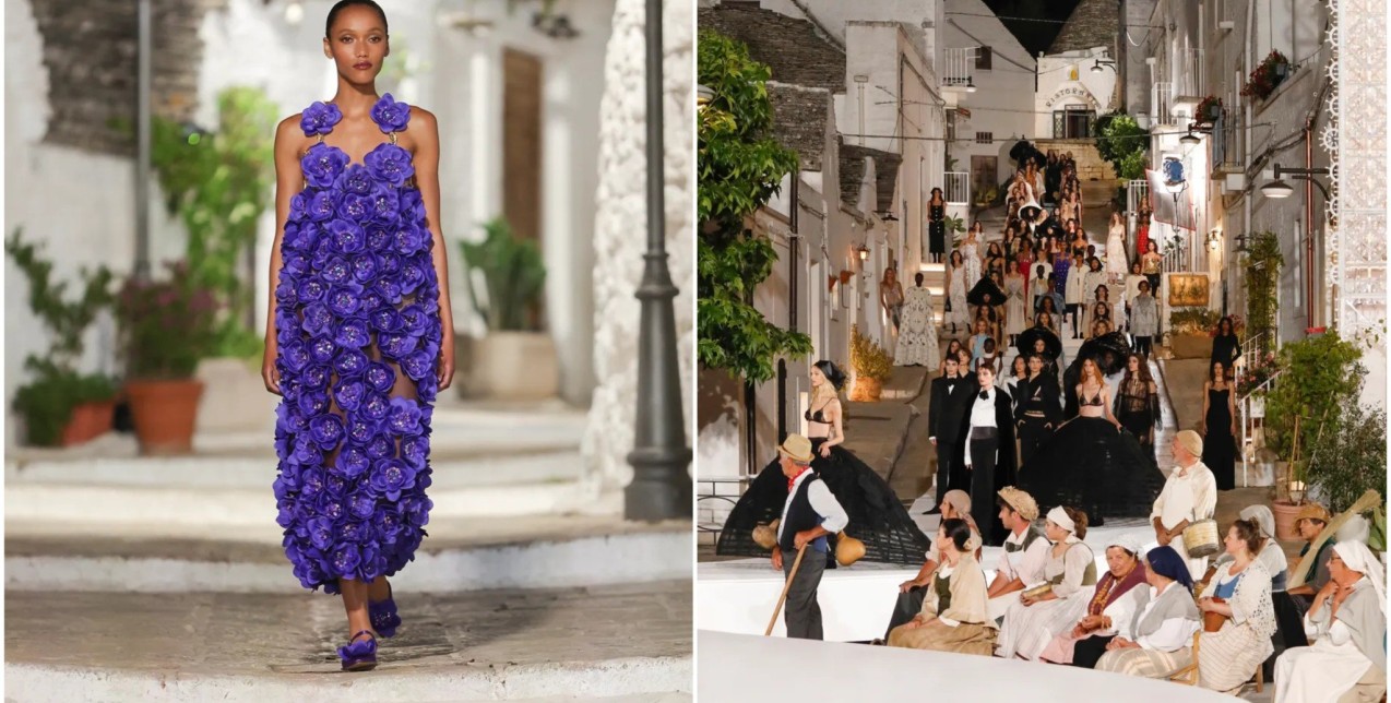 Η exclusive επίδειξη της Dolce & Gabbana γιόρτασε τις ντόπιες τέχνες της Puglia