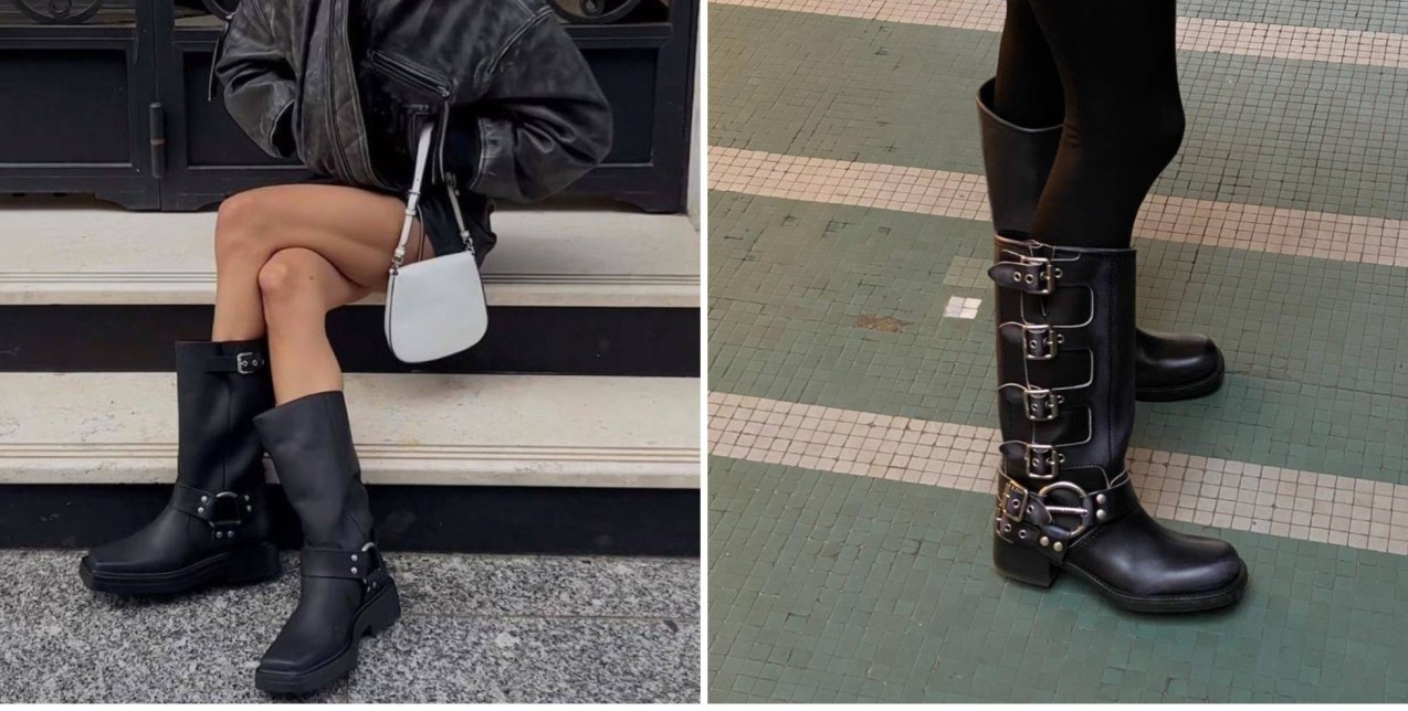 Buckle in: Τα biker boots είναι επίσημα το φετινό 'it shoe'