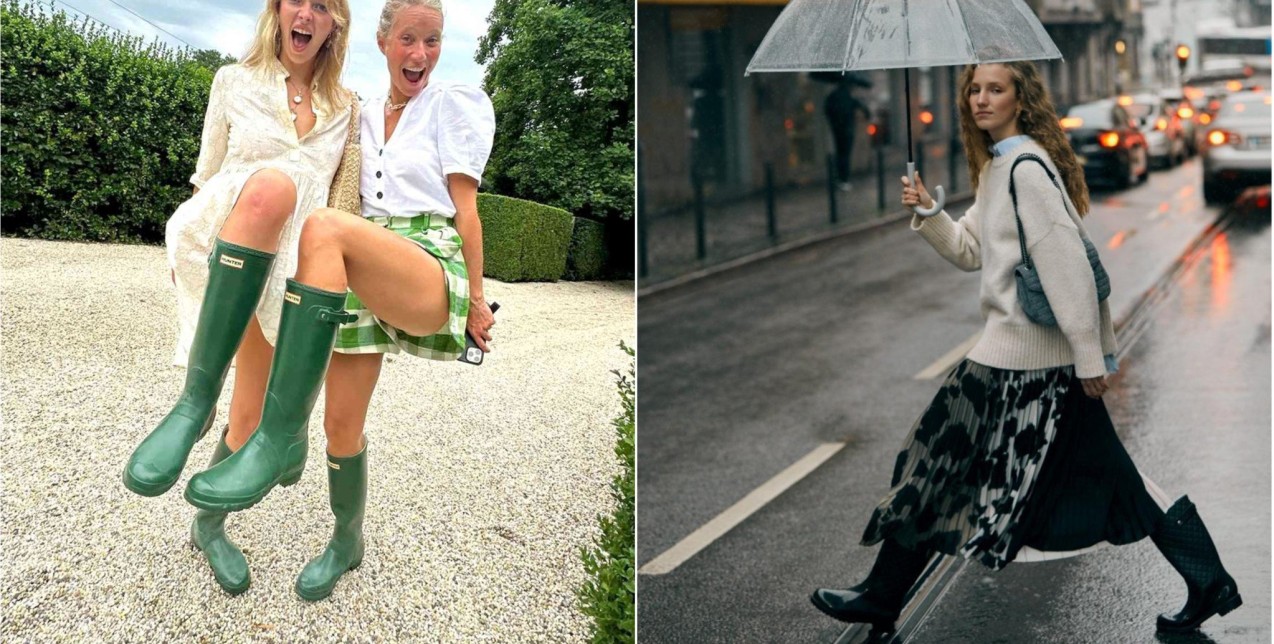 Πώς να φορέσετε τις γαλότσες σας με τον πιο chic τρόπο