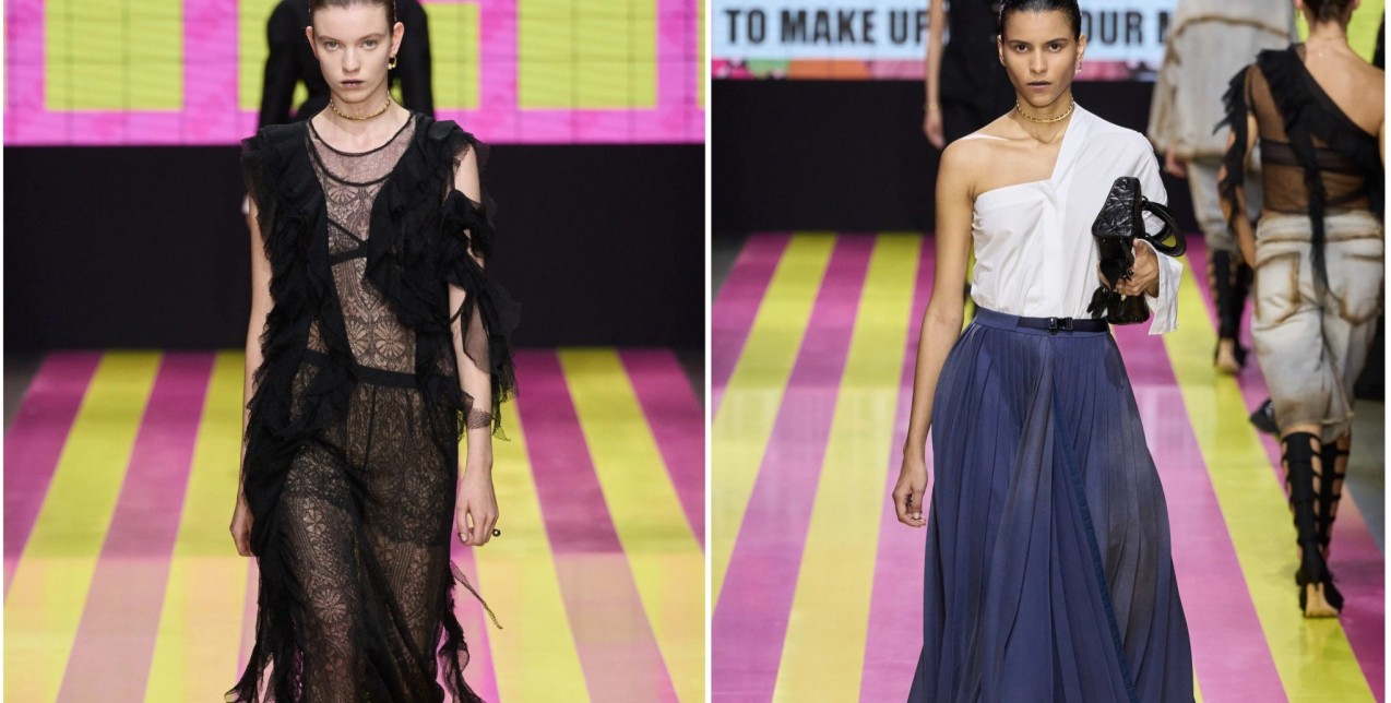Dior SS'24: Η Maria Grazia Chiuri εξυμνεί τους όρους femininity & feminism με το 'Not Her' show της