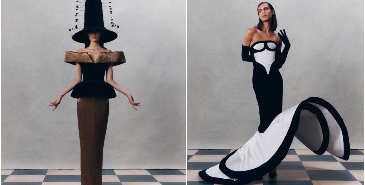 To London Fashion Week ξεκίνησε με το εξωπραγματικό show του Harris Reed