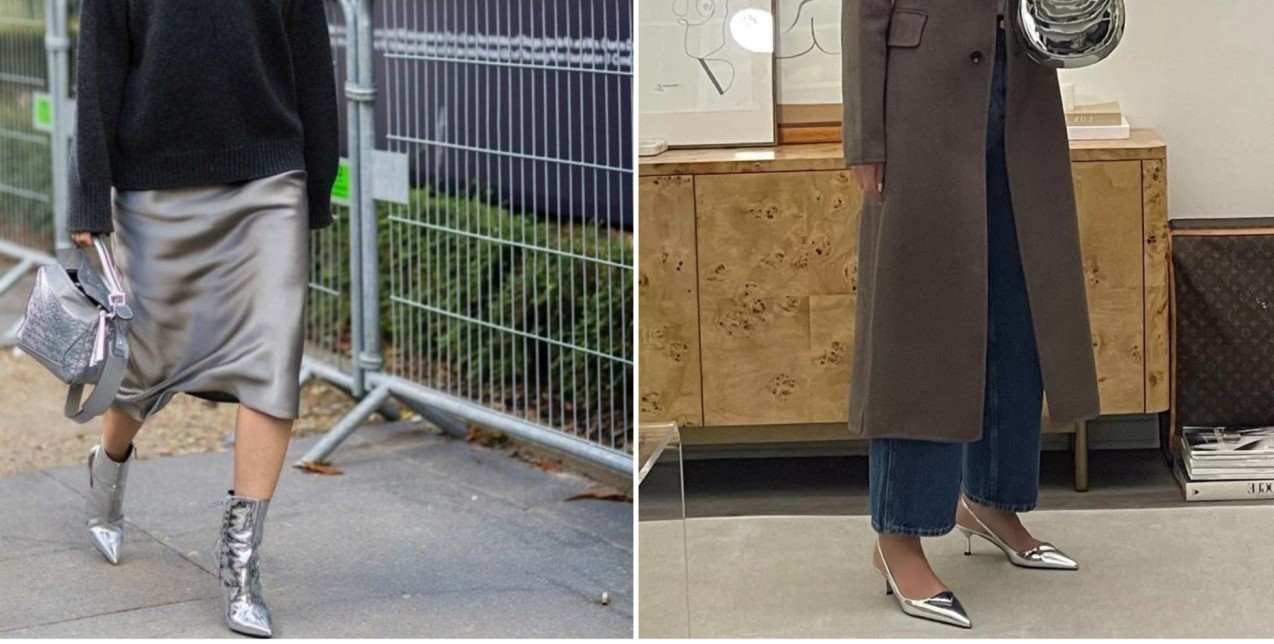Silver: Το απόλυτο shoe trend για το 2024 και πώς να το εντάξετε στο στιλ σας