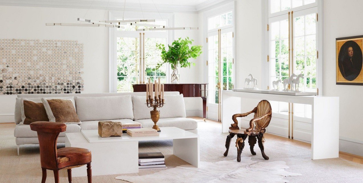 Μια κατοικία στη Virginia αποδεικνύει ότι το λευκό είναι ιδανικό ακόμα και για το φθινόπωρο