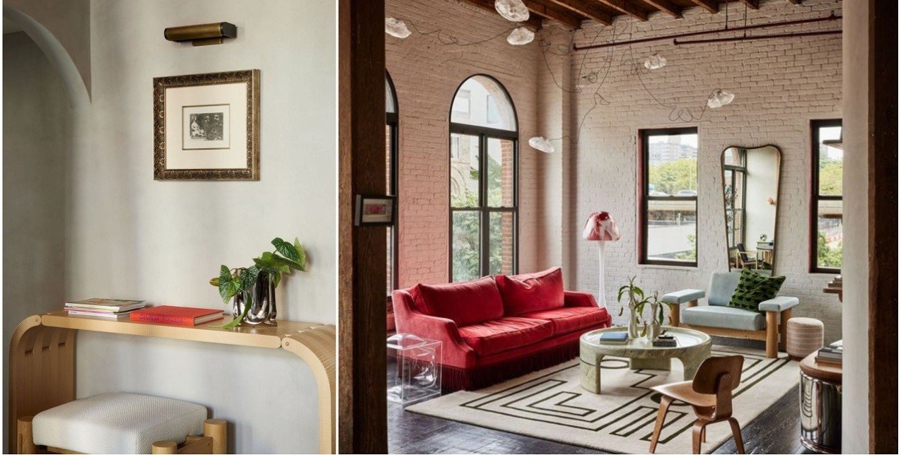 Πώς η urban αισθητική του Brooklyn αποτυπώνεται σ' ένα loft με ιδιαίτερες λεπτομέρειες